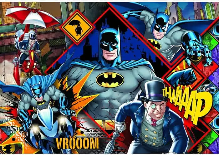Пазл Clementoni SuperСolor: Бетмен, DC Comics (SuperСolor - Batman Puzzle - 180 pcs.), 180 ел. (29108) - фото 2