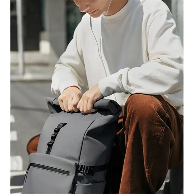 Рюкзак Xiaomi Roll Top Casual Backpack (BHR9055GL) [138273] - фото 3