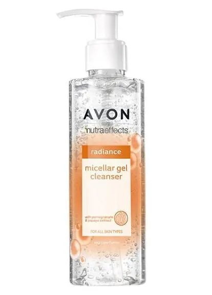 Міцелярний гель для вмивання Avon «Сяйво», 195 мл