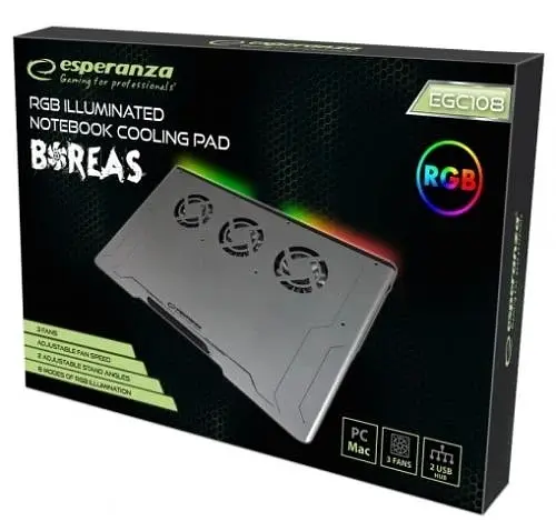 Підставка для ноутбука до 17 Boreas Grey Esperanza teh0023861 - фото 5