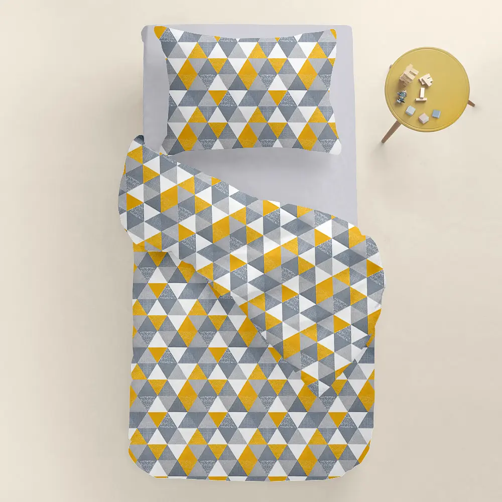 Дитяча постільна білизна в ліжечко TRIANGLES CS1 COSAS (4822052172438) - фото 2