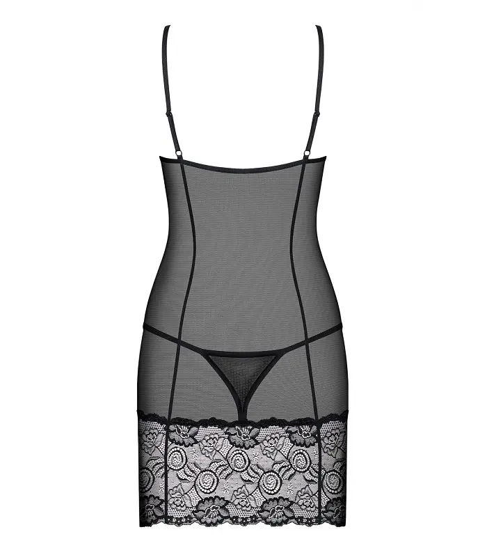 Комплект Obsessive Alluria chemise (L/XL) - фото 6