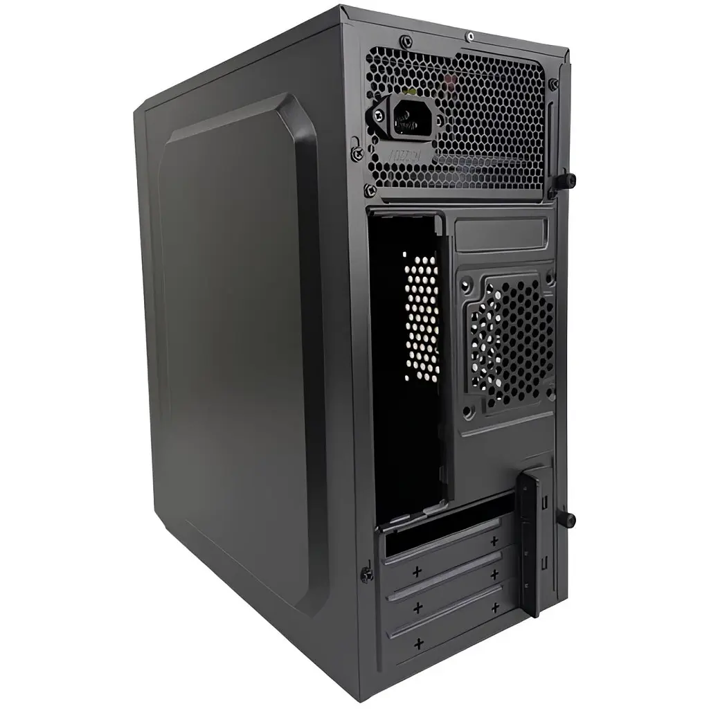 Корпус Casecom GN-1718 450W-120 мм USB 3.0 mATX, Black (GN-1718-450) - фото 5