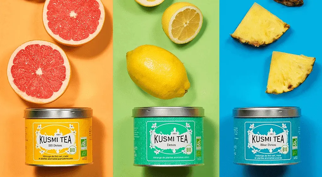 Суміш чаїв Kusmi Tea Blue Detox органічна 100 г - фото 3
