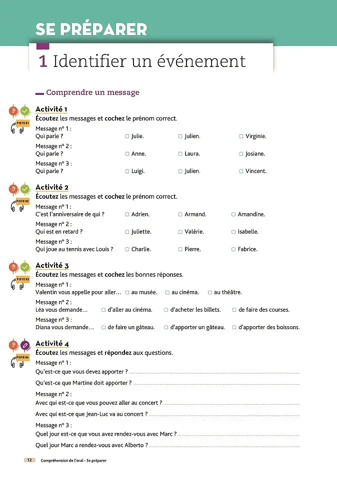 Le DELF A1 100% réussite Livre + CD - фото 4