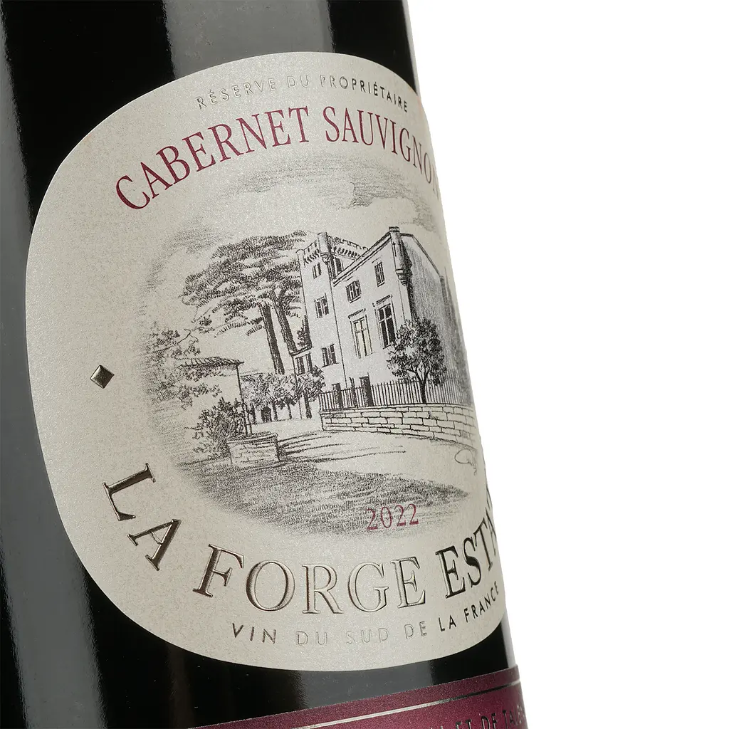 Вино Domaines Paul Mas La Forge Estate Cabernet Sauvignon, красное, сухое, 14%, 0,75 л (8000009268073) - фото 3