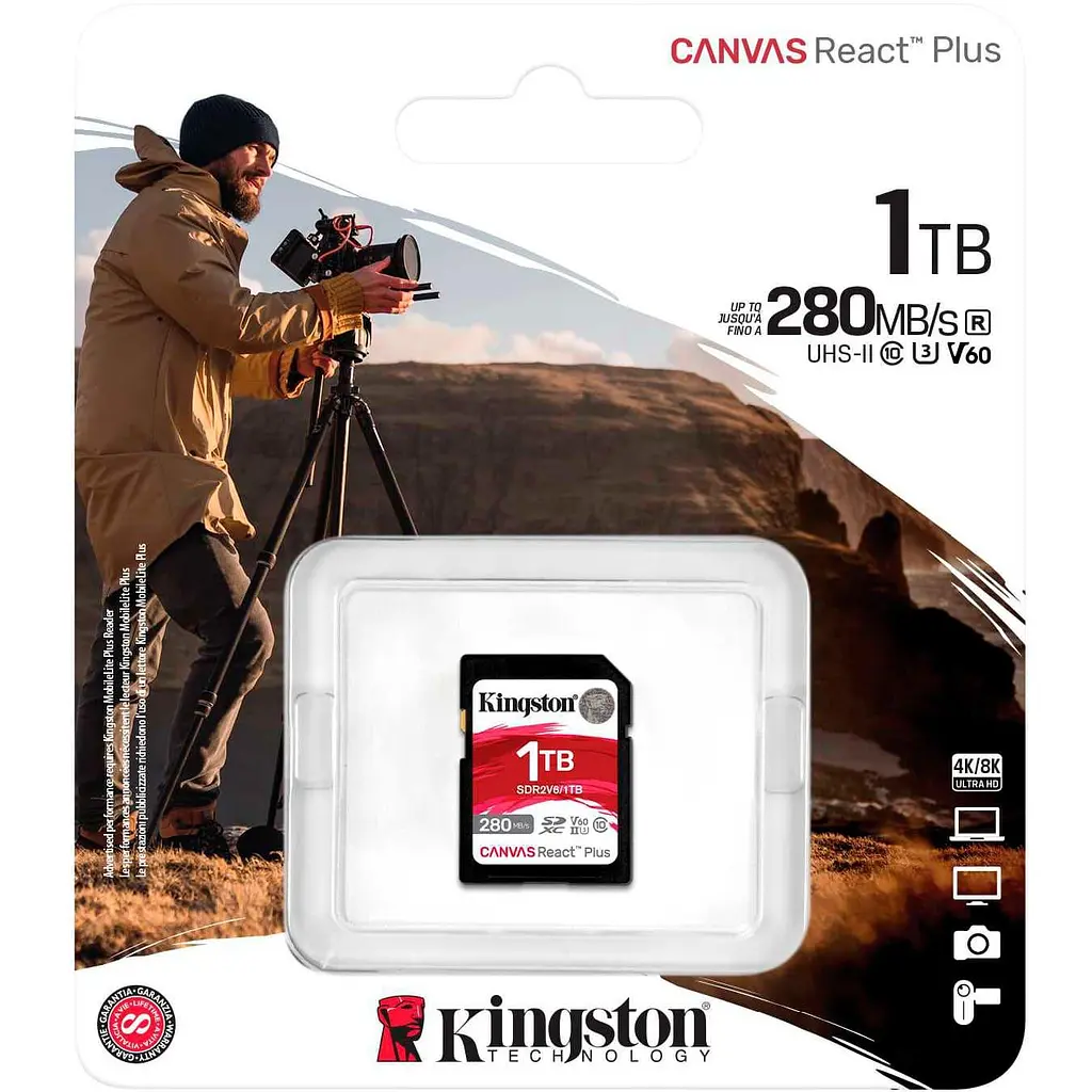 Карта пам'яті Kingston SD 1TB C10 (SDR2V6/1TB) - фото 2