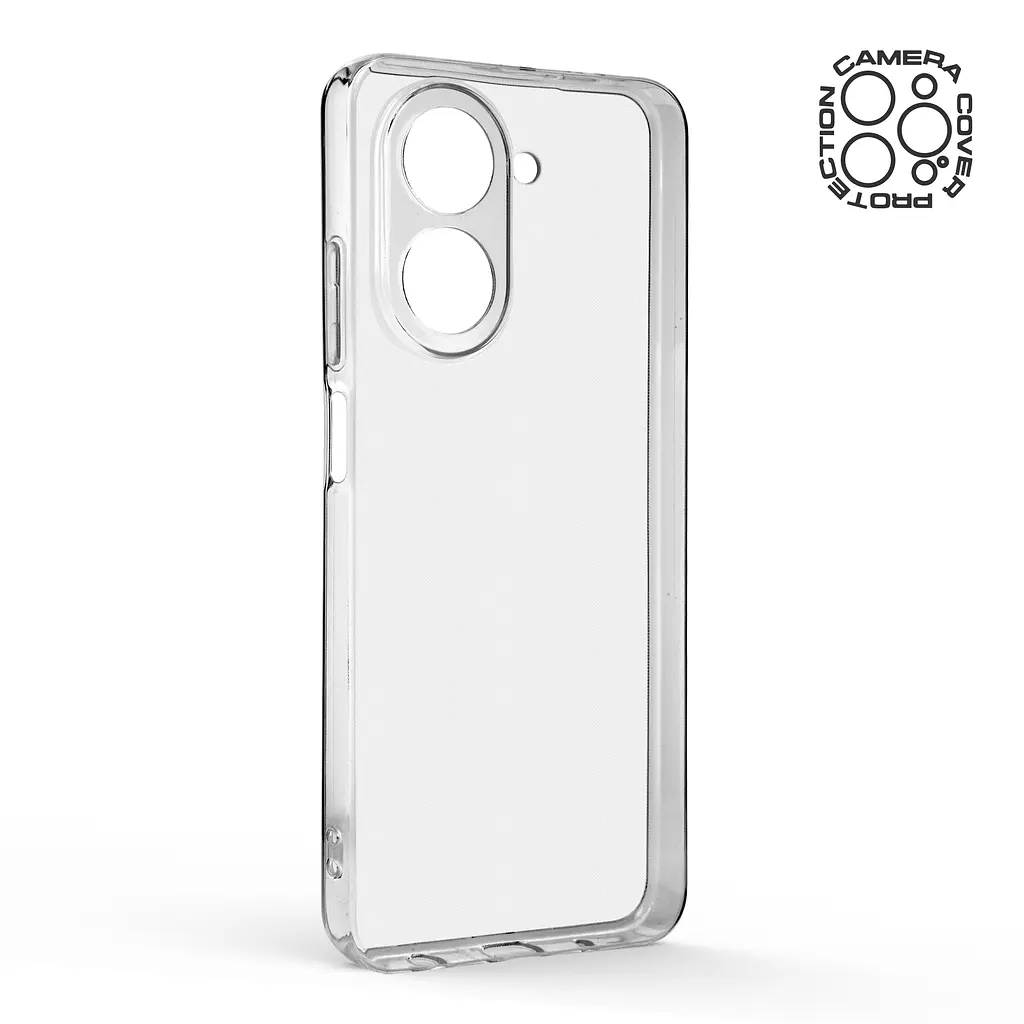 Прозрачный чехол для Xiaomi Redmi A5 4G (UA) с защитой камеры, тонкий, силиконовый, бесцветный, ударопрочный, противоударный бампер с закрытой камерой, ArmorStandart (ARM85938) - фото 2
