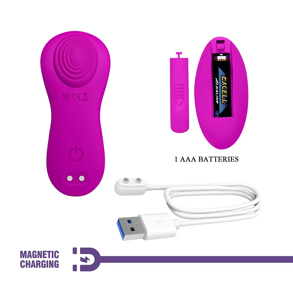 Вібростимулятор PRETTY LOVE ZICO, Wireless remote control Memory function 10 vibration functions PRETTY LOVE BW-022101W 102053 - фото 7