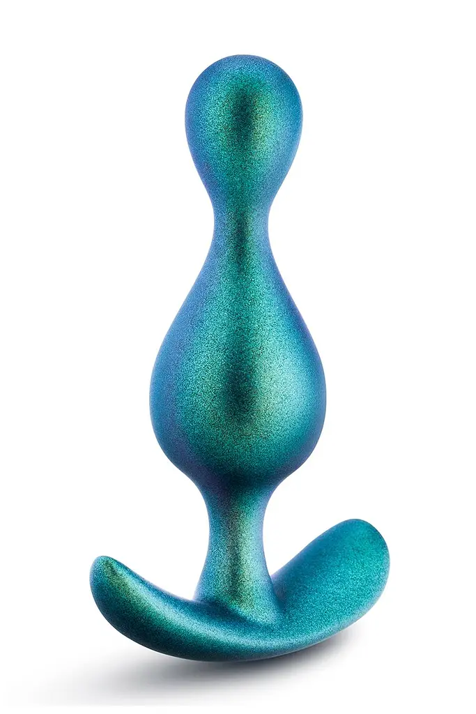 Анальная пробка Anal Adventures Matrix Photon Plug 11.4 см (бирюзовый) - фото 2