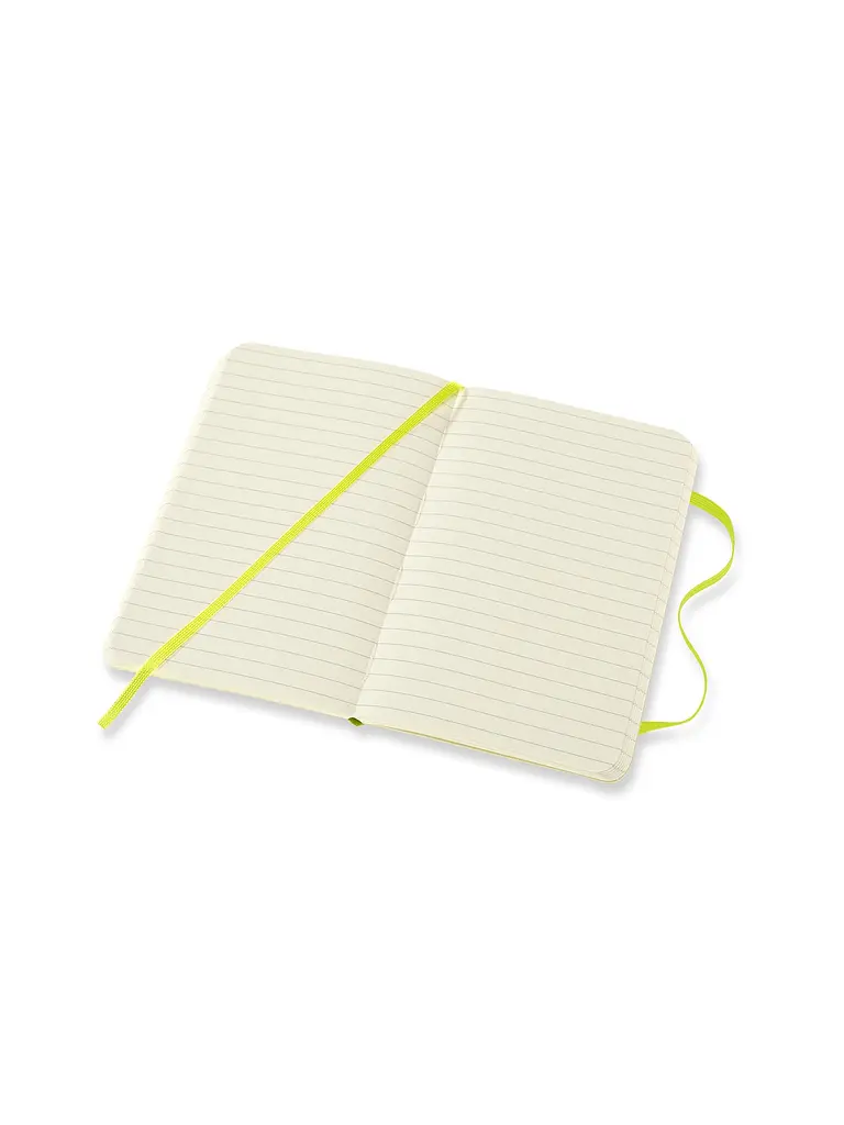 Записник Moleskine Classic кишеньковий, Лінійка Лимонний Зелений М'який (QP611C2) - фото 4