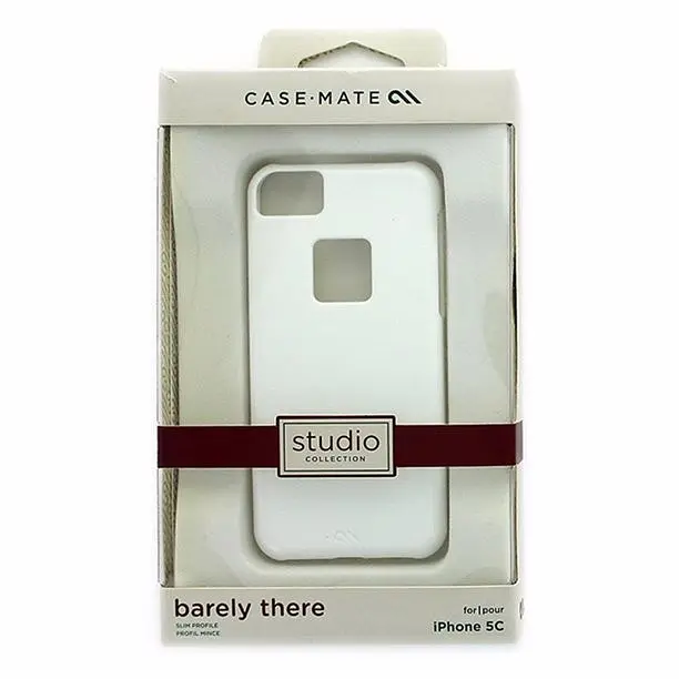 Чохол протиударний Case-Mate Barely There для iPhone 5C White - фото 2