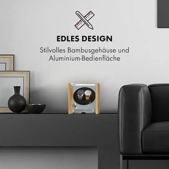 Витрина для часов с автоподзаводом Klarstein Hanoi 2 (10032797) - фото 5