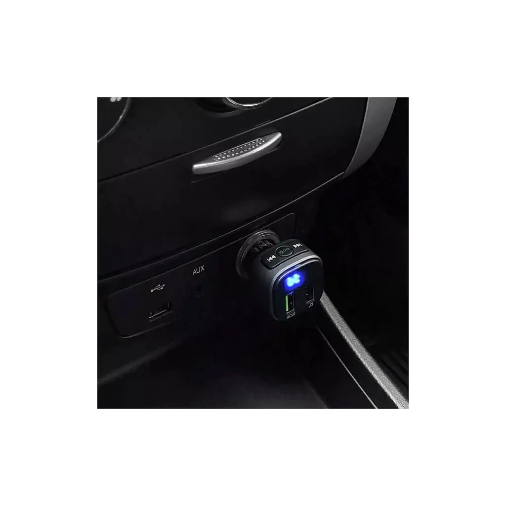 FM модулятор HOCO E67, Black, Box - фото 11