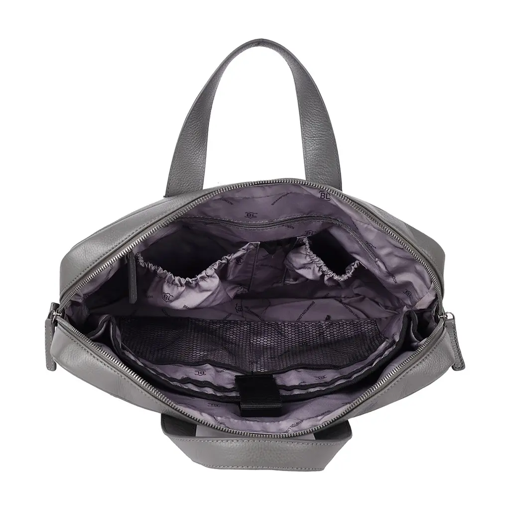 Сумка Brampton London Commandeer Grey (64547 GREY) - фото 7