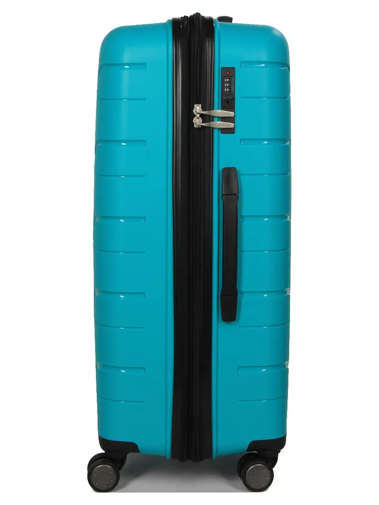 Валіза велика L поліпропілен Worldline Airtex 282 109л 74×47×30см Бірюзова - фото 5
