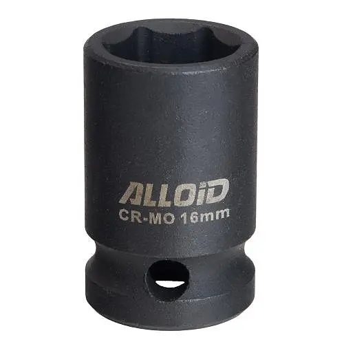 Торцева головка ударна 1/2"DR, 16 мм. Alloid. GU-50116