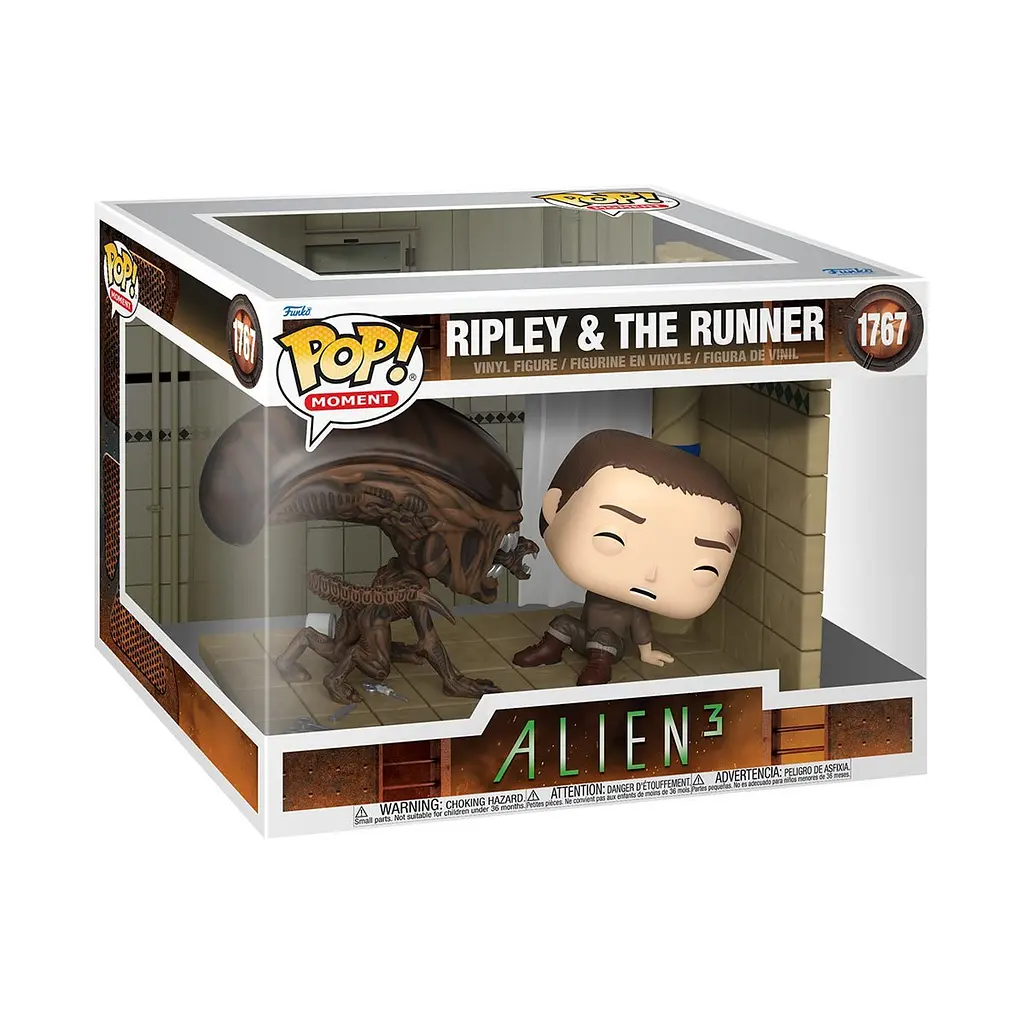 Фігурка Funko Pop Фанко Поп Чужий Ripley & The Runner Alien Ріплі та Бігун 25 см FP RTR A 1767 - фото 3
