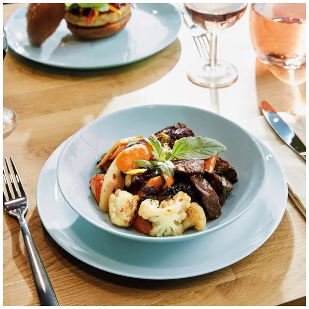 Тарілка десертна Luminarc Diwali Paradise Blue 19 см (V5830) - фото 3