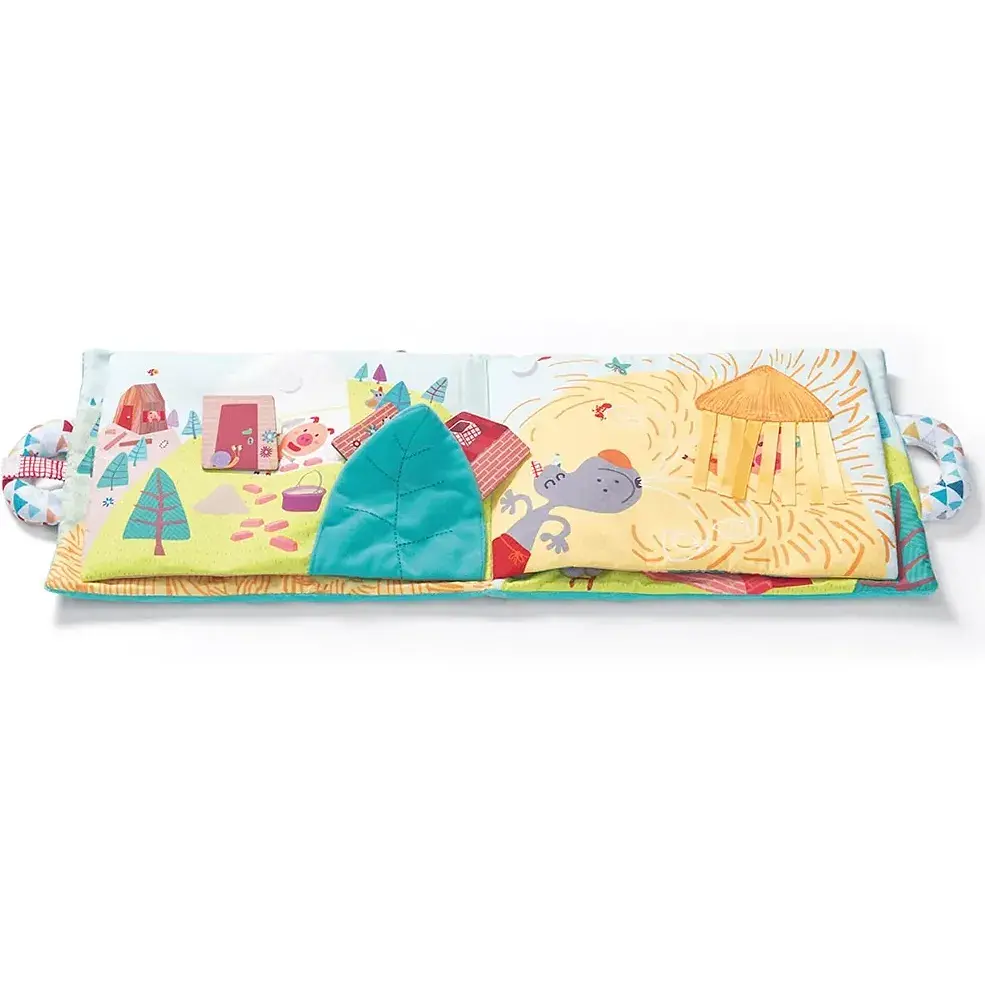 М'яка книга Lilliputiens Вовк і три порося (86862) - фото 5