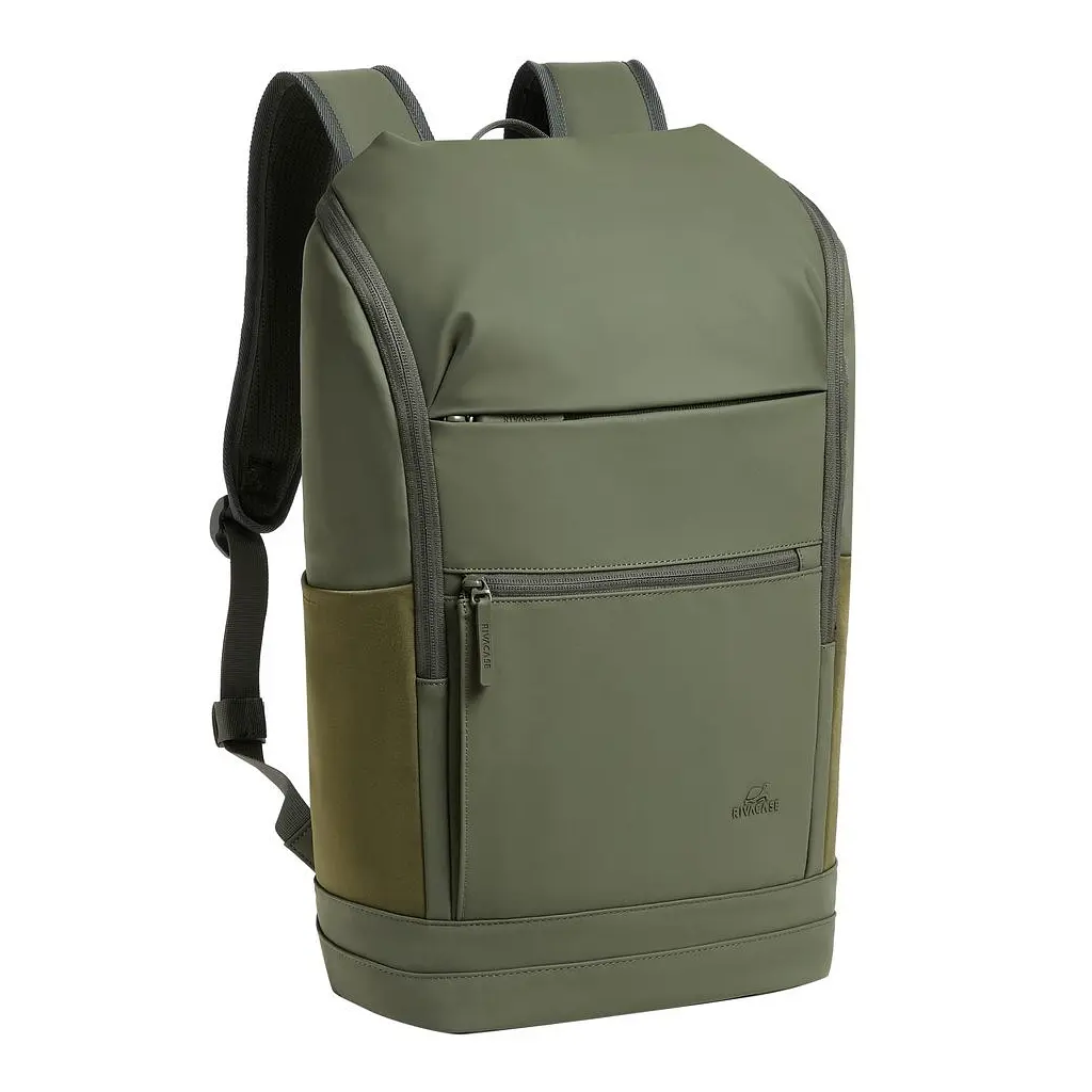 Рюкзак для ноутбука RivaCase 15.6" 7856 Eden, Olive green, 20L (7856Olivegreen) - фото 5