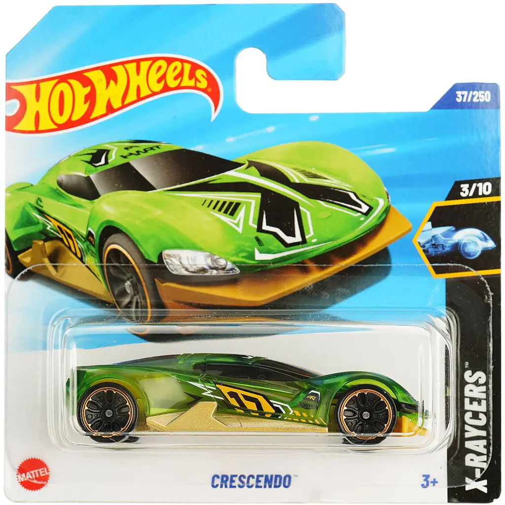 Базова машинка Hot Wheels X-Raycers Crescendo зелена (5785) HYX85-N521      