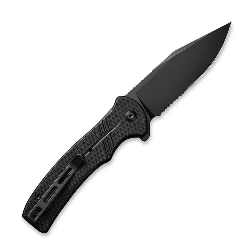 Ніж Civivi Cogent Serrated, Black G10, Darkwash (C20038E-1) - фото 2