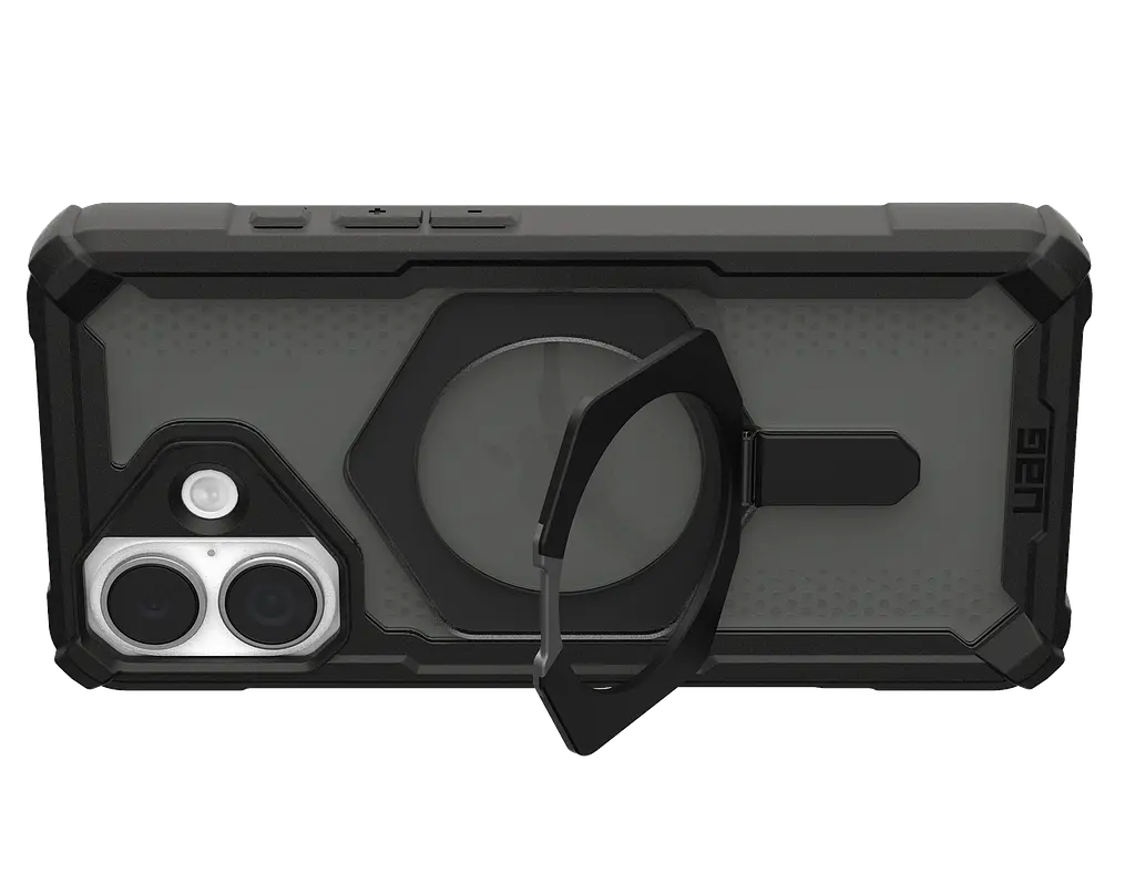 Оригінальний протиударний чохол для iPhone 17 UAG Plasma XTE MagSafe Black 114526114034 з підставкою - фото 9