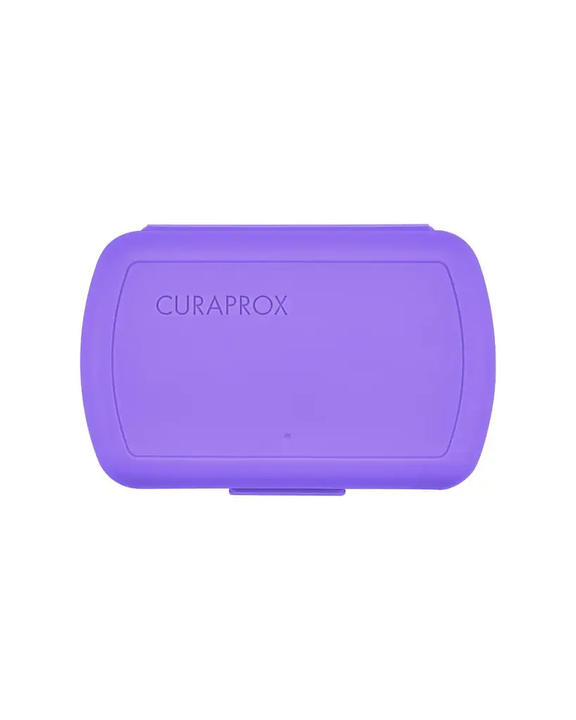 Дорожный набор Curaprox Kids фиолетовый: зубная щетка Kids + детская зубная паста 10 мл + ершики 2 шт. - фото 6