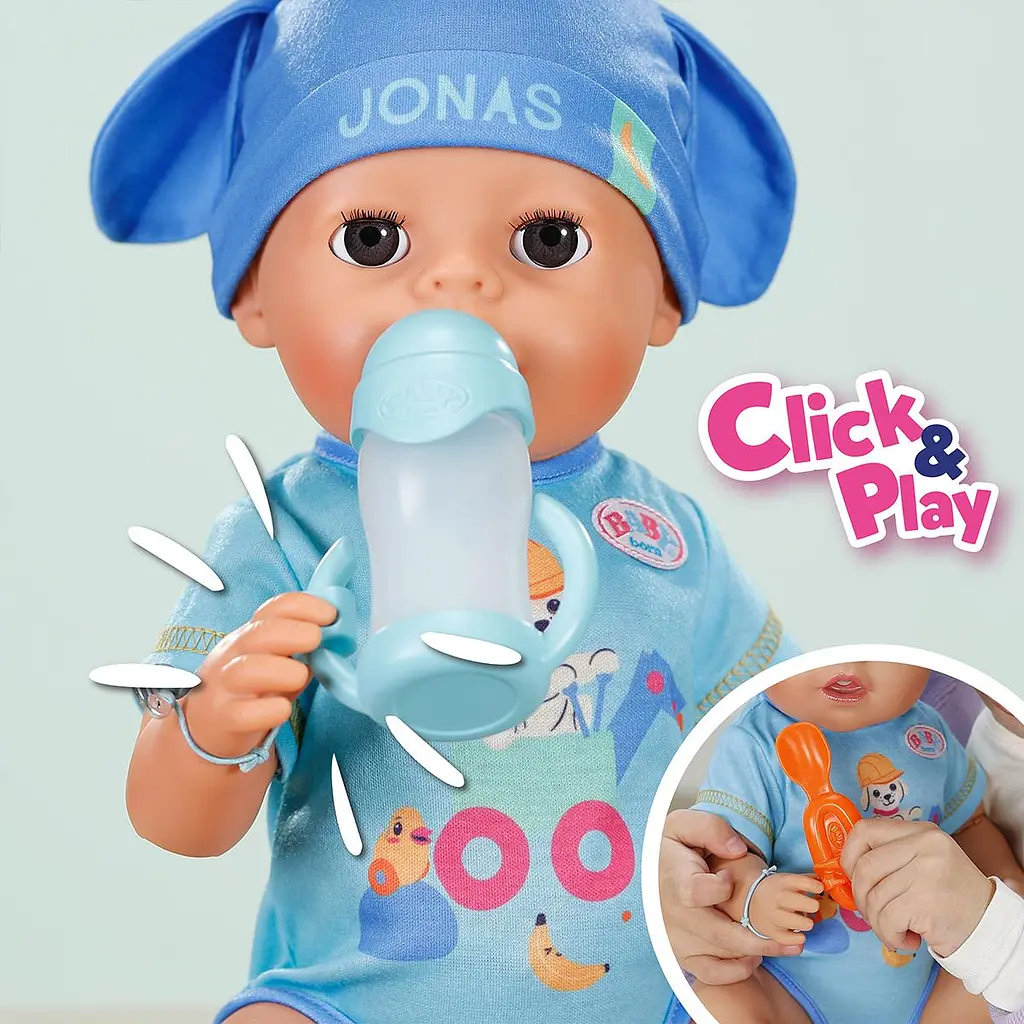 Лялька BABY BORN серії "Click and Play" – ДЖОНАС (43 см, з аксес.) BABY born 840078 - фото 5