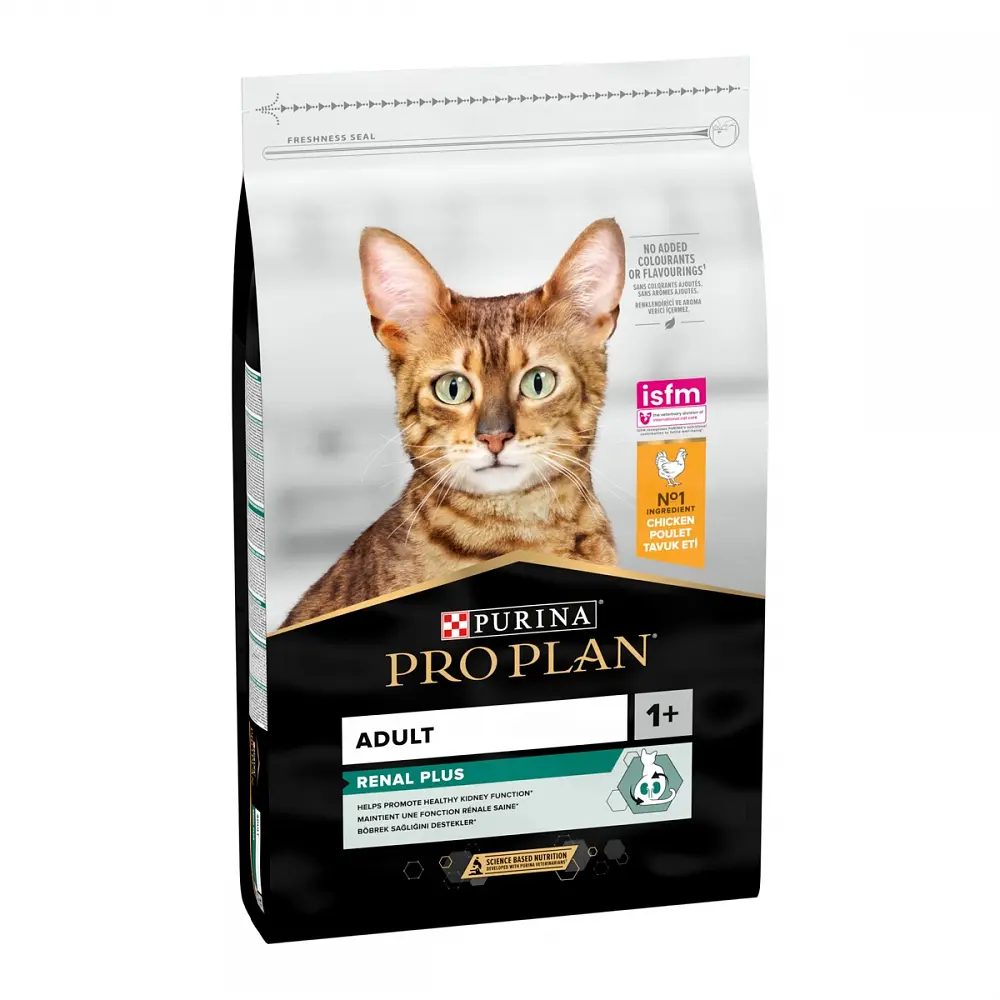 Сухий корм для дорослих котів Purina Pro Plan Adult 1+ Renal Plus з куркою 14 кг 12537694 - фото 2