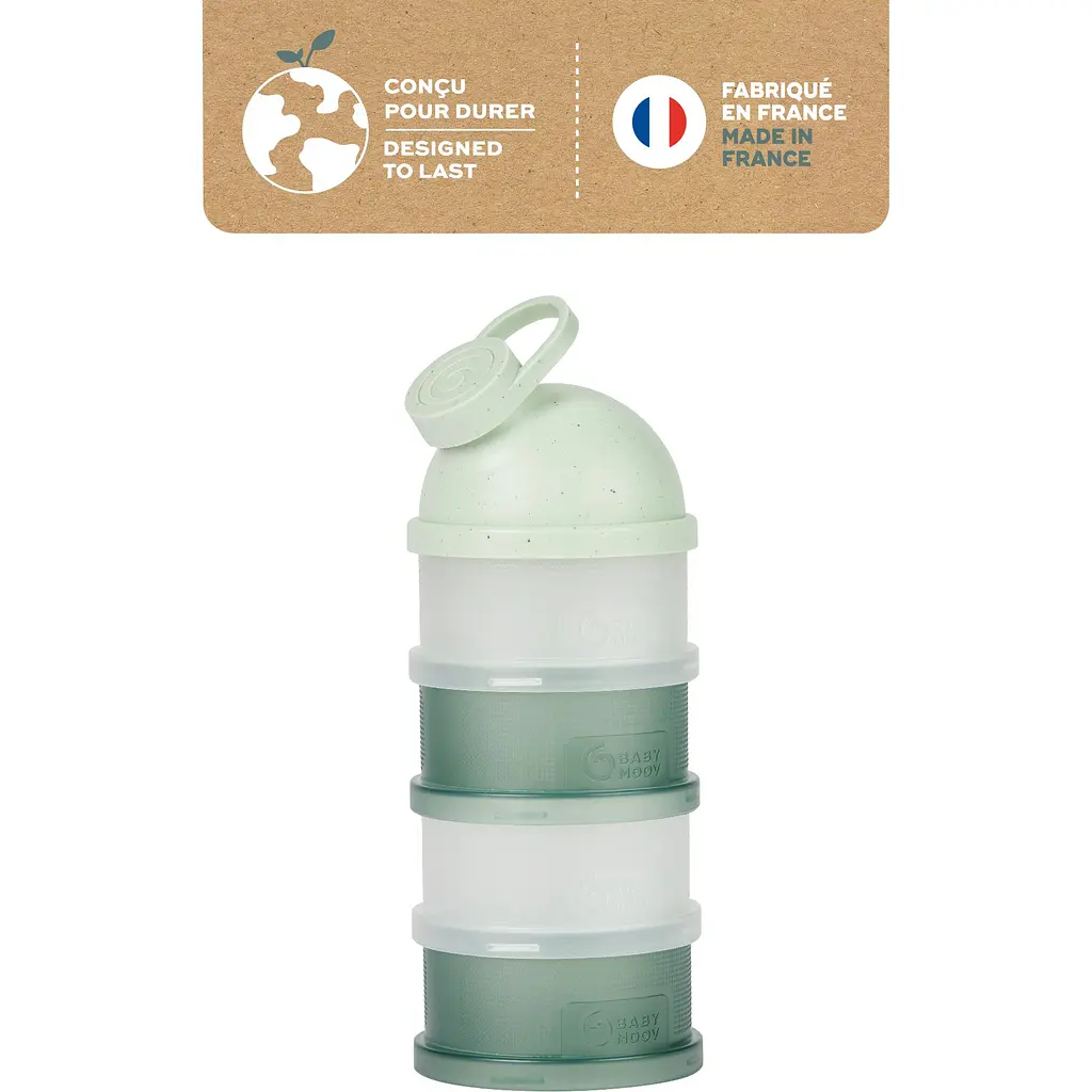 Набір контейнерів Babymoov Babydose Mineral Green 60 мл х 4 шт. (A004214) - фото 2