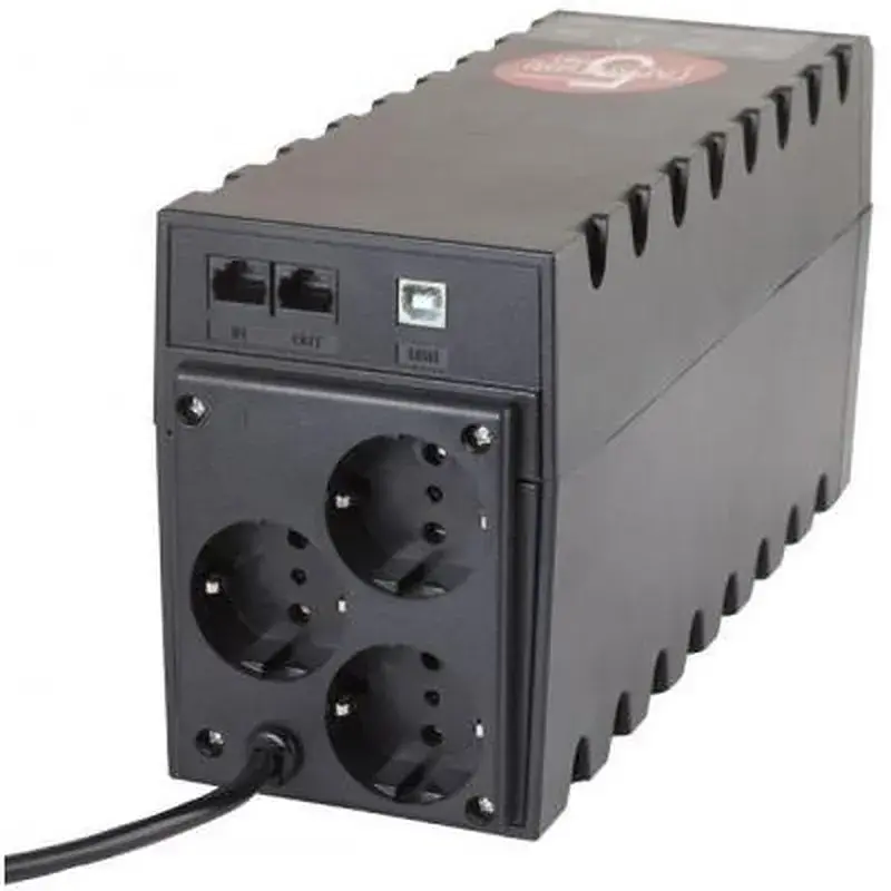 Пристрій безперебійного живлення Powercom RPT-1000AP Schuko (RPT-1000AP SCHUKO) - фото 2
