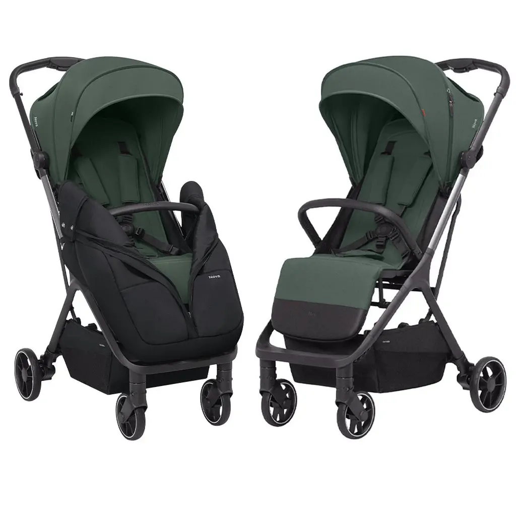 Прогулянкова коляска Carrello Nova CRL-5521 Rainforest Green з автоматичним складанням - фото 2