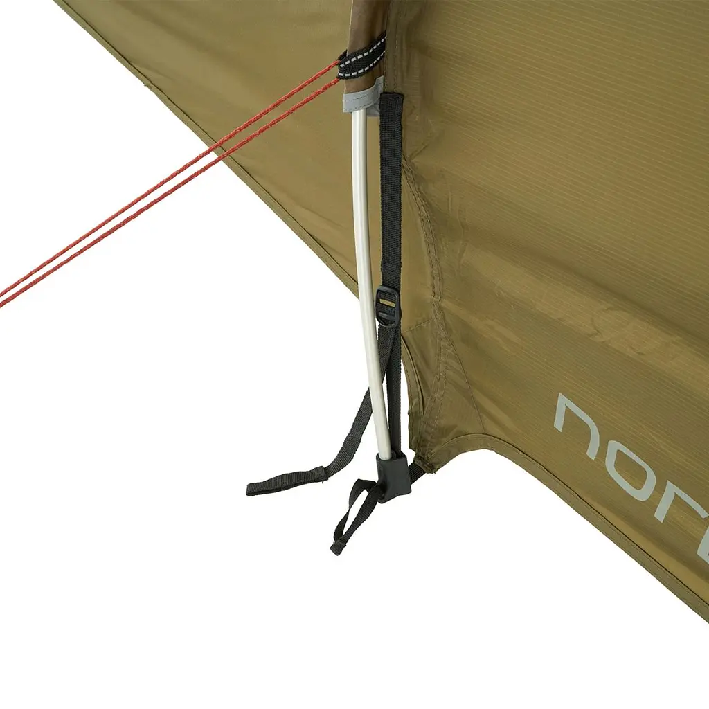 Намет Nordisk Halland 2 PU (2.0) Dark Olive Green (10921206) - фото 10