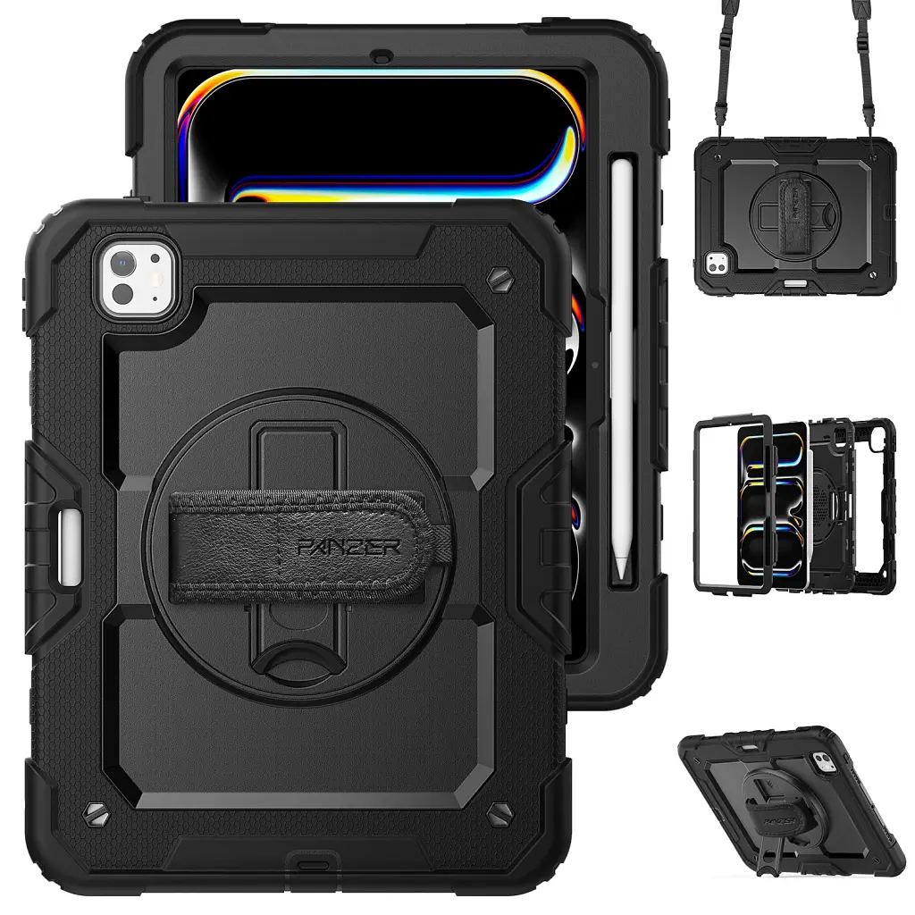 Чохол ArmorStandart Panzer для iPad Pro 11 2025/2024 Black - фото 4