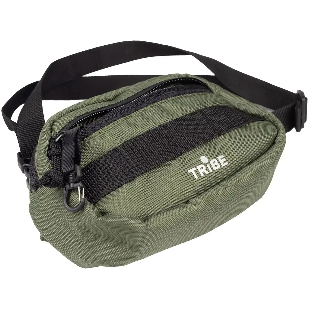 Поясна сумка Tribe Waist bag 1.5 л T-ID-0002 Olive (1042-T-ID-0001-olive) - фото 5