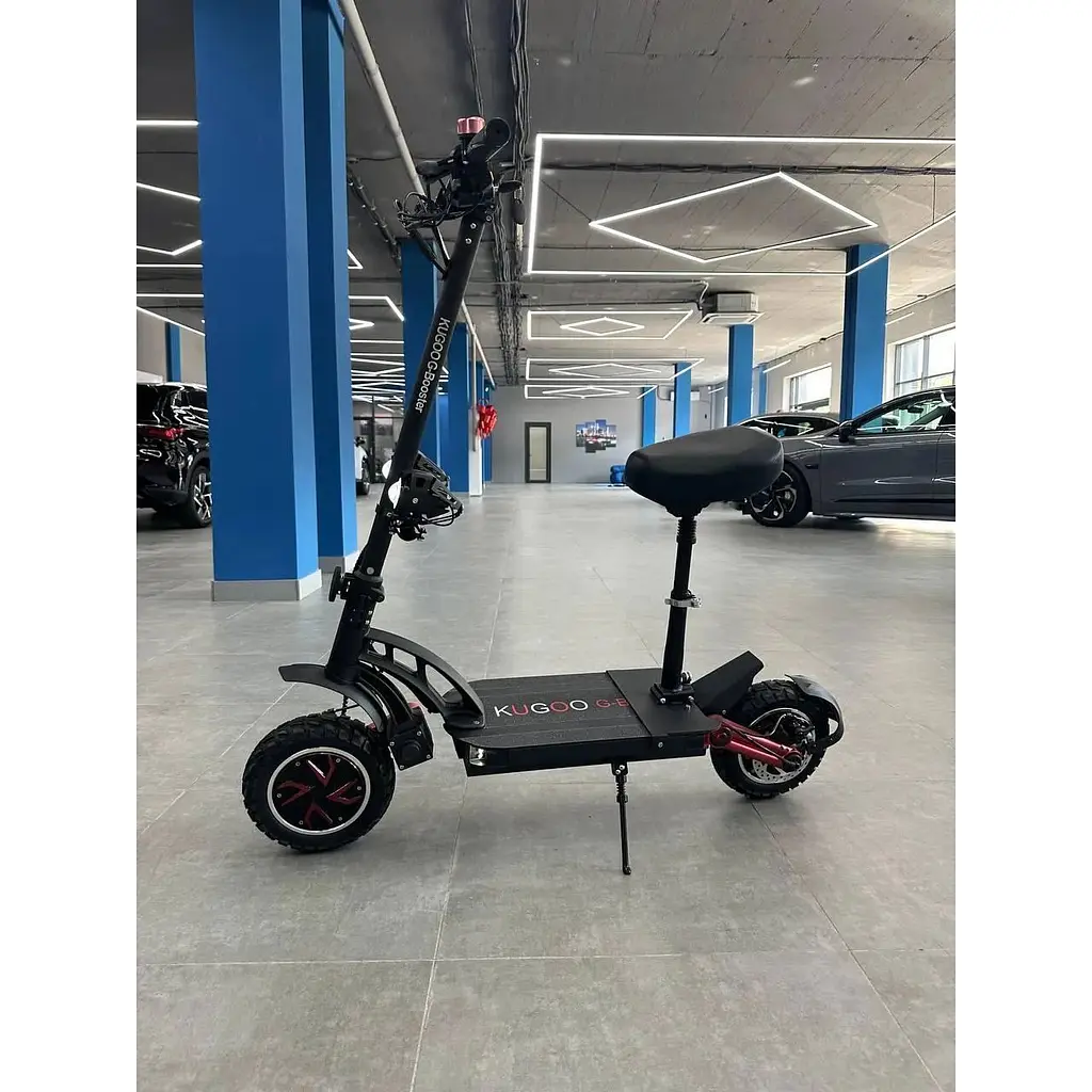 Електросамокат Двомоторний Kugoo G-Booster (2400W, 23Ah) з сидінням - фото 3