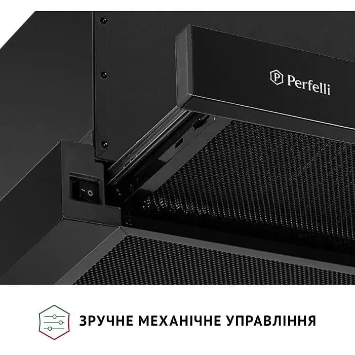 Витяжка телескопічна Perfelli TL 6622 Full BL 1000 LED - фото 4