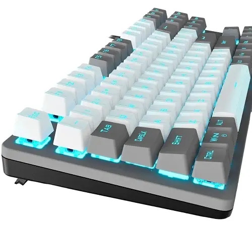 Клавіатура F3287 KRGD Blue EN/UA Grey/White Aula teh0020592 - фото 6