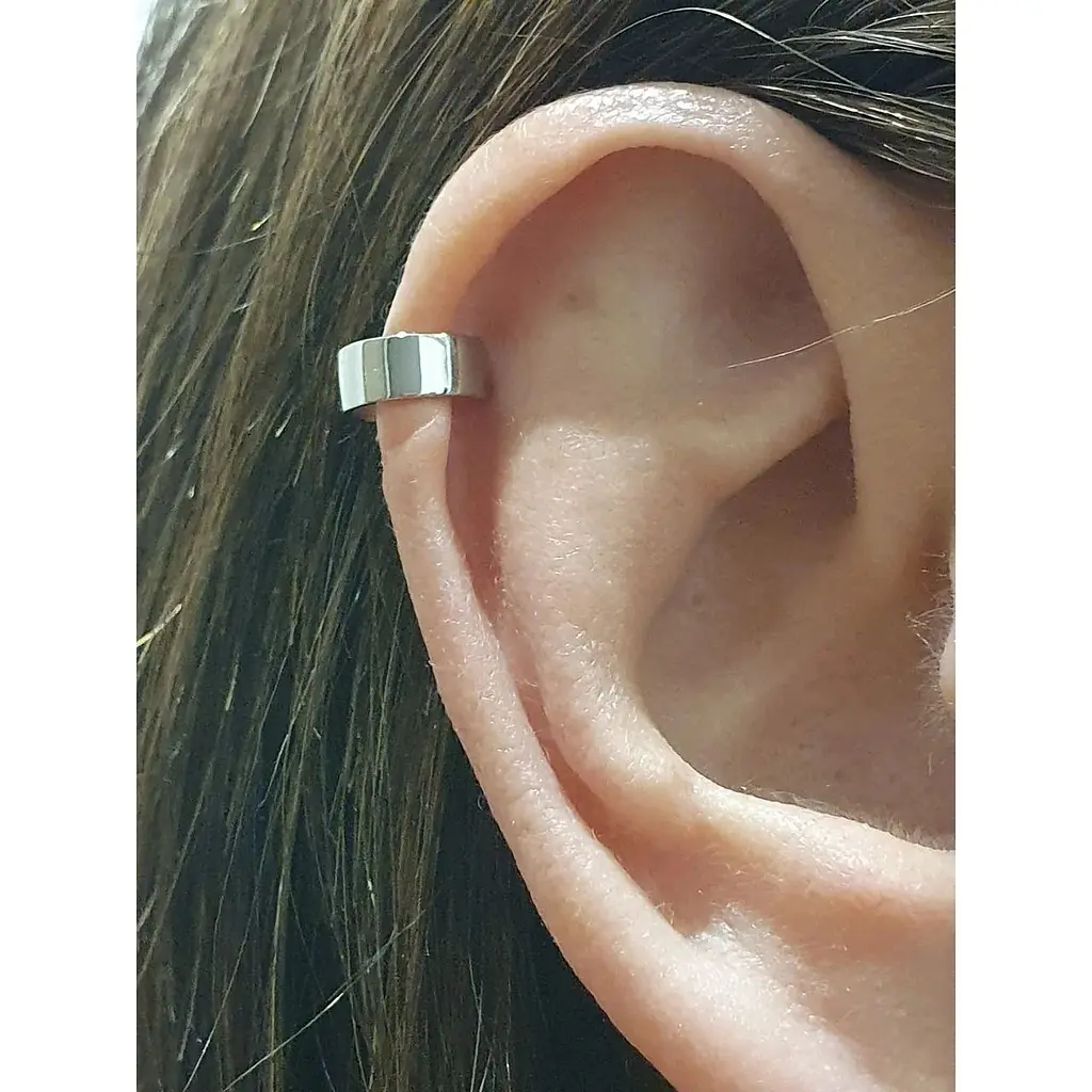 Золотая серьга-каффа на хеликс Столичная Ювелирная Фабрика. 110853БЯ - фото 2