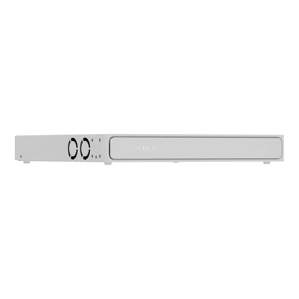 IP-відеореєстратор 16-канальний 12Mp Ajax NVR H2D8PAC (16-ch) White з 8 портами PoE (26-00729) - фото 9