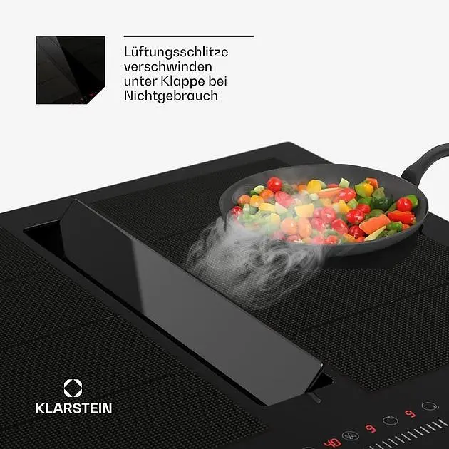 Індукційна плита з витяжкою Klarstein Chef-Fusion DownAir (10045556) - фото 2