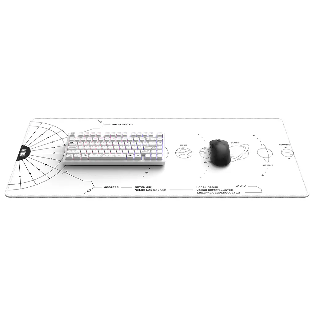 Килимок для мишки Dark Project Terra Nova XL White (DPMP_NOVA_WHITE_XL) - фото 5