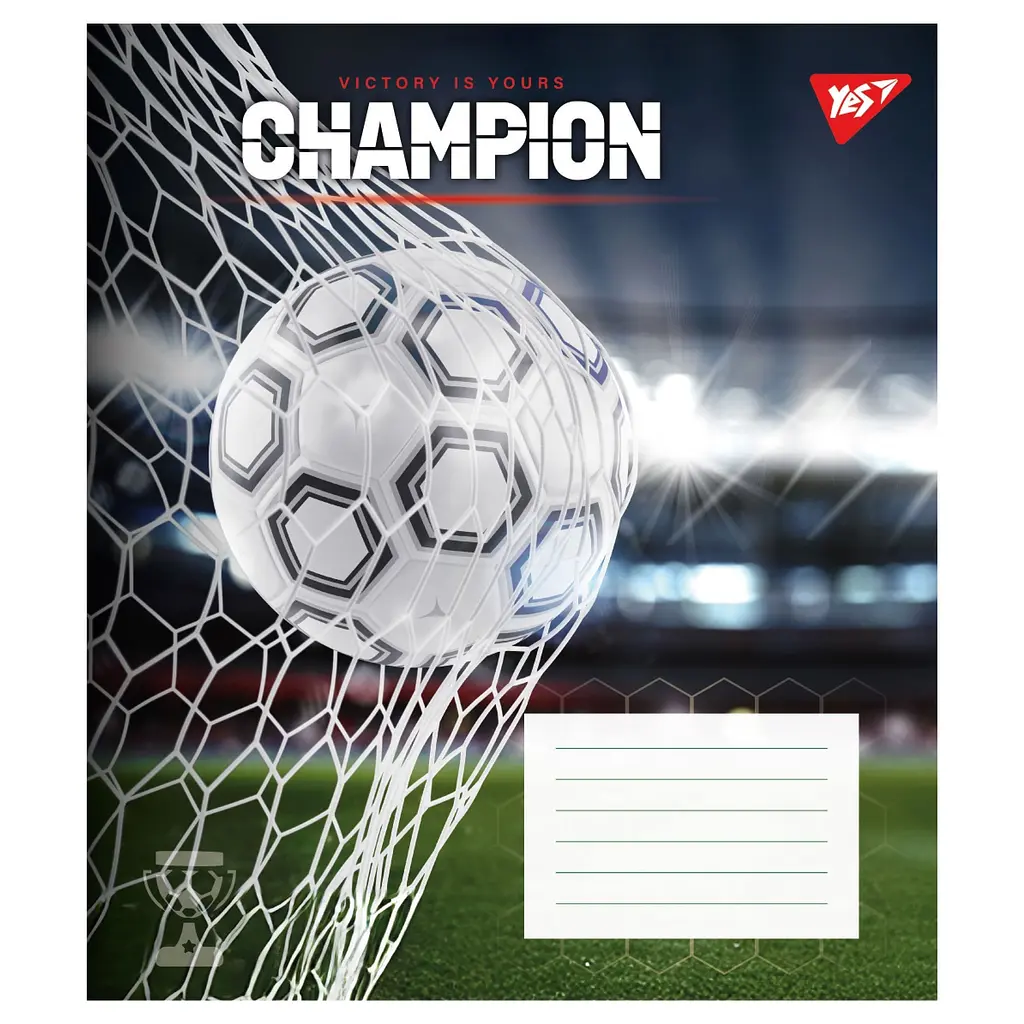 Набір зошитів Yes Champion А5, 18 аркушів 25 шт. (767822) - фото 4