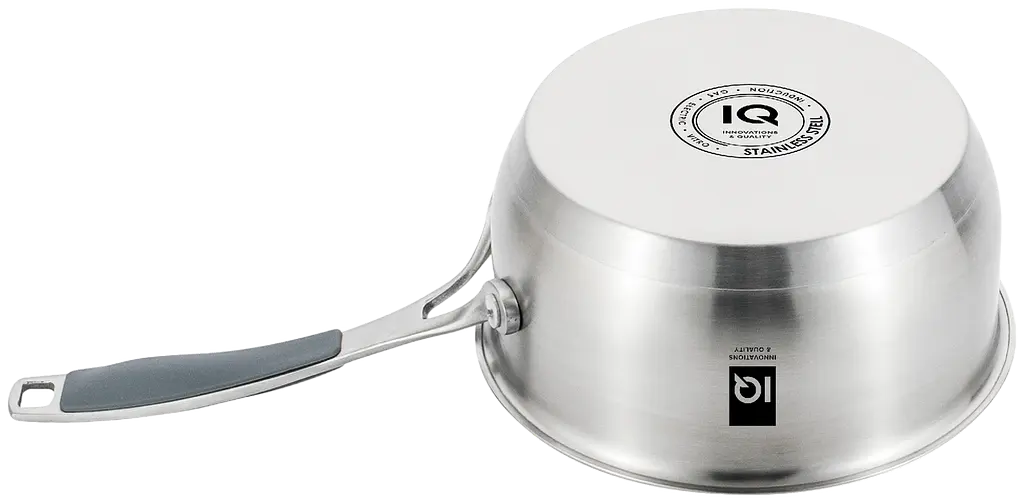 Ківш IQ Be Brave нержавіюча сталь 1.6 л з кришкою 16 см (IQ-4052-16) - фото 5