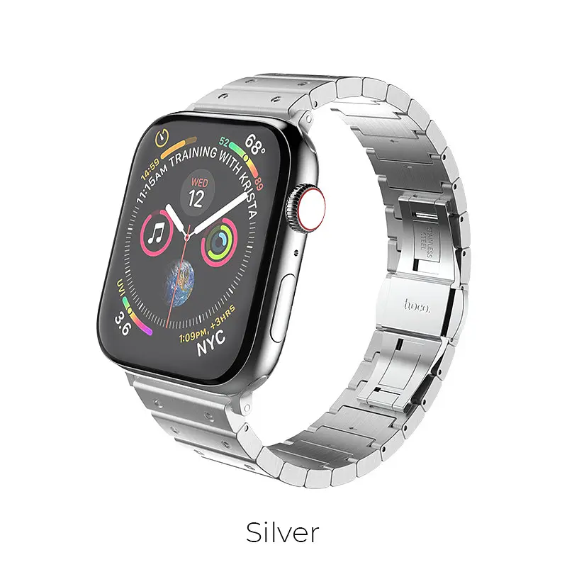 Браслет для Apple Watch 5 HOCO Precious Steel Strap WB07 42/44mm - фото 2