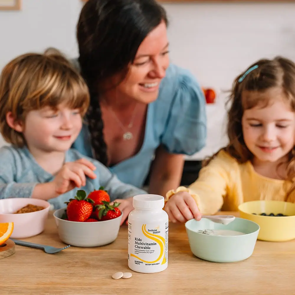 Мультивітаміни для дітей від 4 років Seeking Health Kids Multivitamin Chewable 60 жувальних таблеток - фото 4