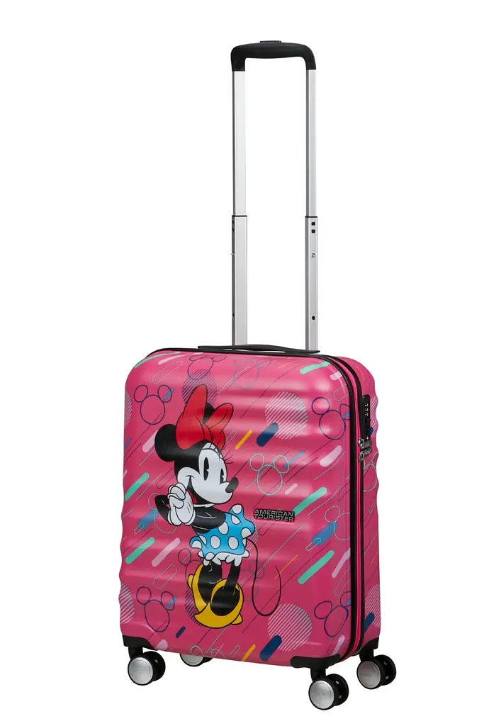 Чемодан 55 См American Tourister WAVEBREAKER DISNEY MINNIE FUTURE POP 55х40х20 31C*70017 - фото 7