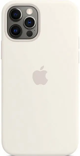 Чохол Silicone Case для Apple iPhone 12/12 Pro (White) АА [72355] - фото 7